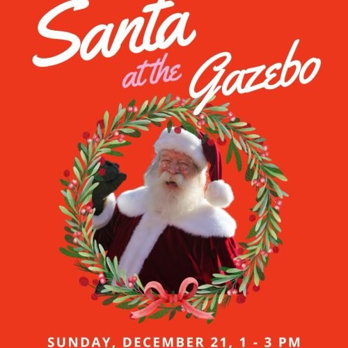 Santa at Gazebo 2025
