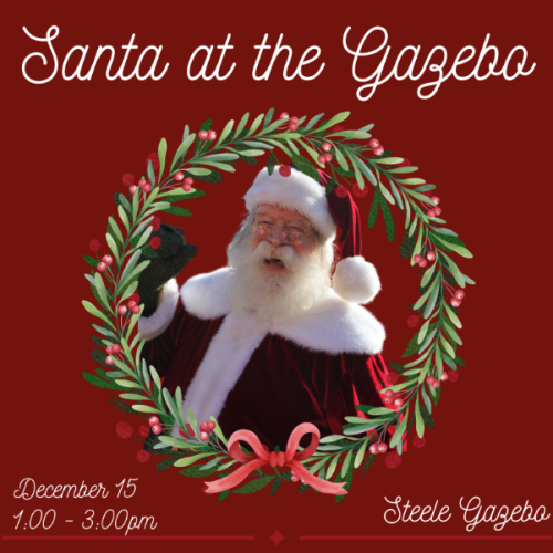 Santa at the Gazebo December 15 2024
